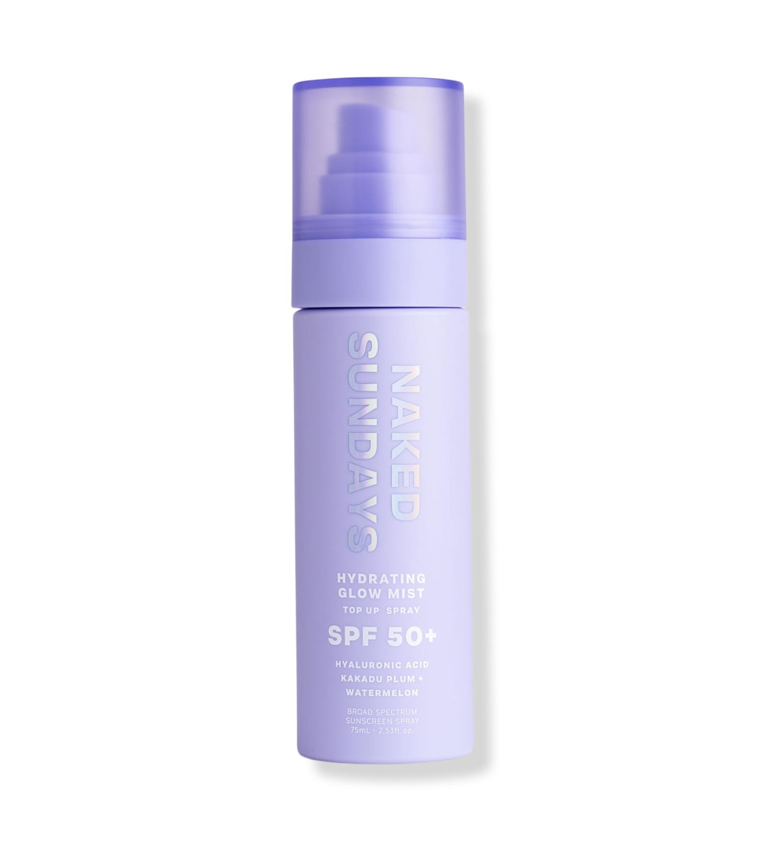 Naked Sundays Hydrating Glow Mist Top Up Spray SPF50+ 2.54 oz - Transform Your Style with the Best Innovation Today! - Buy Online on GoSupps.com