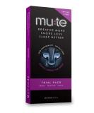 Rhinomed Mute Nasal Dilator for Snore Reduction - Anti-Snoring Aid - Improved Airflow - Comfortable Nose Vents - Trial Pack - Buy Online on GoSupps.com