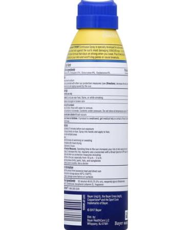 Buy Coppertone Sport Sunscreen Spray SPF 50 - Water Resistant Broad Spectrum Protection | 5.5 Oz - Buy Online on GoSupps.com
