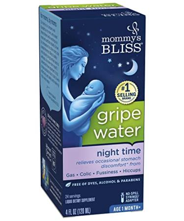 Mommy's Bliss - Gripe Water Night Time - 4 FL OZ Bottle Gripe Water Night Time 4 oz - Buy Online on GoSupps.com