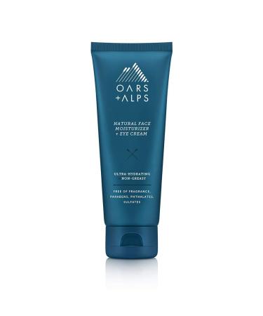 Oars + Alps Natural Face Moisturizer and Eye Cream  Hydrates Skin with Shea Butter and Jojoba Oil  Anti Aging  Vegan and Gluten Free 2.50 Fl Oz (Pack of 1) - Buy Online on GoSupps.com