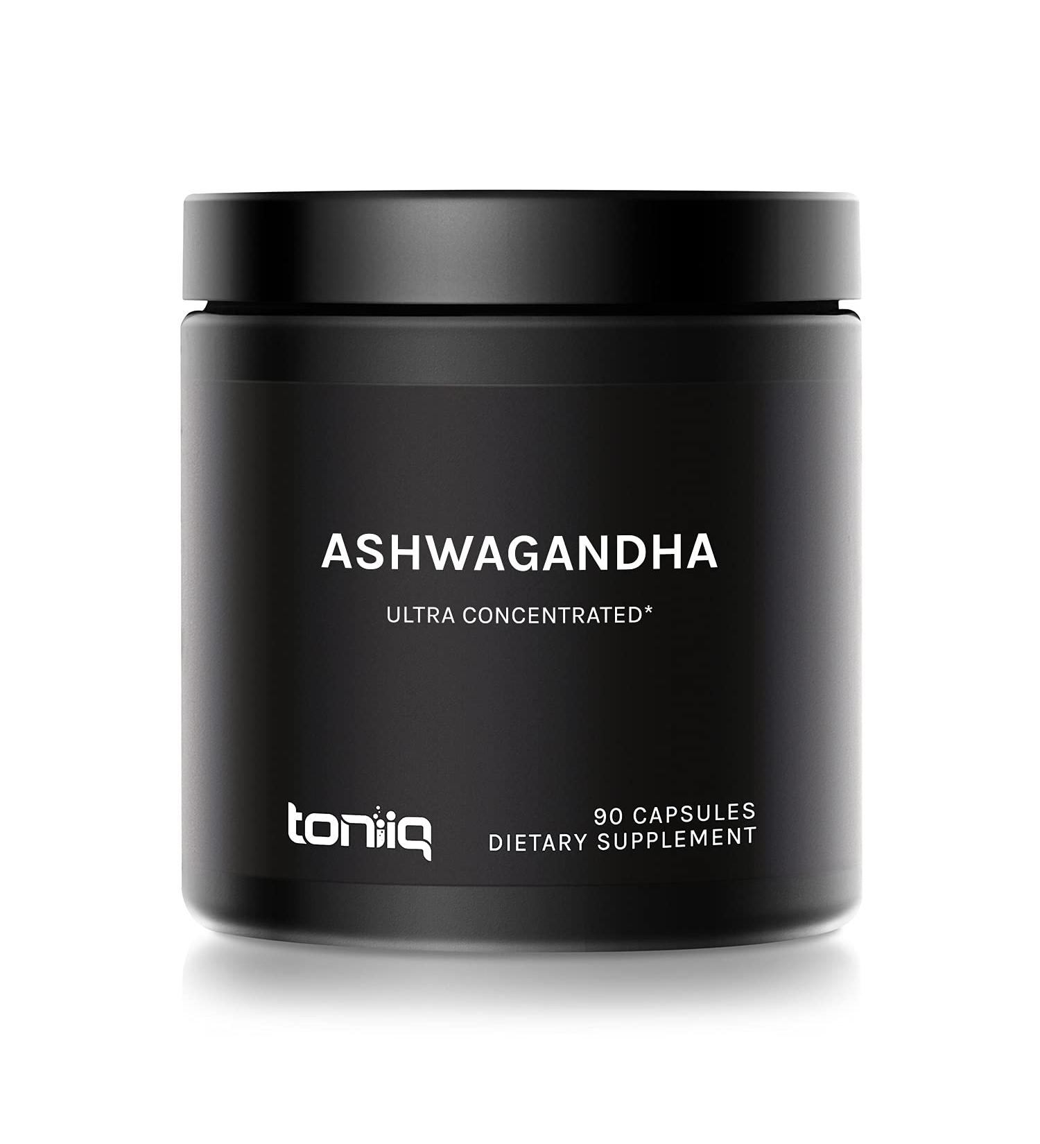 High Strength Ashwagandha Capsules 26,000mg - 10% Withanolides - 90 Veggie Caps - Wild Harvested India - Buy Online on GoSupps.com