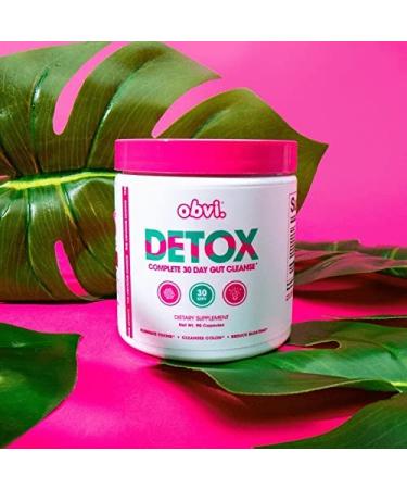 Obvi Detox Flush - 30 Servings Colon Cleanse for Toxin Elimination - Buy Online on GoSupps.com