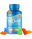 WELLUTION Hemp Gummies 985,000 High Potency - Fruity Gummy Bear with Hemp Oil | Natural Hemp Candy Supplements for Nutritional Value & Great Taste - Buy Online on GoSupps.com