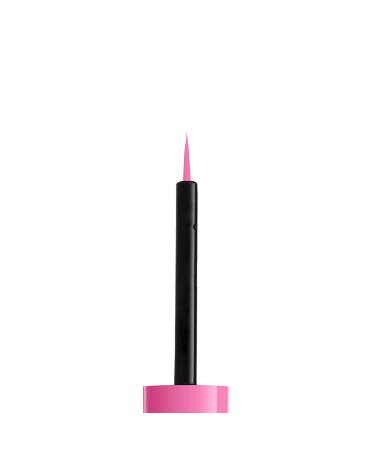 NYX Vivid Brights Liquid Liner - Don't Pink Twice 08 - Smear-Resistant Eyeliner - Buy Online on GoSupps.com