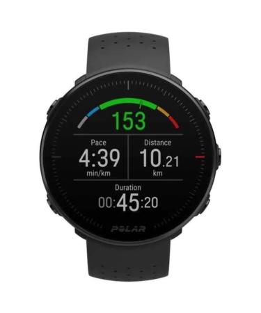 Polar Vantage M-Unisex all-round multi-clock with GPS and optical pulse measurement on the wrist-running and multisport training-waterproof light and latest technology Vantage M S/M black