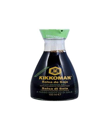 KIKKOMAN - Soy Sauce Dispenser Less Salty - Multipack (6 X 150 ML) Original 900ml (6x150ml)