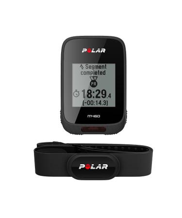 Polar M460 GPS Cycling Computer with Advanced Cycling Metrics Black M460 + H10 M-XXL