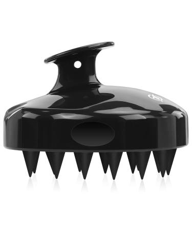 FREATECH Scalp Massager Shampoo Brush with Soft & Flexible Silicone Bristles for Hair Care and Head Relaxation, Ergonomic Scalp Scrubber/Exfoliator for Dandruff Removal and Hair Growth, Black - Buy Online on GoSupps.com