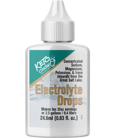 Keto Chow Electrolyte Drops - 0.83 Fl Oz. - Buy Online on GoSupps.com
