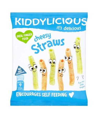 Kiddylicious Cheesy Straws 12g