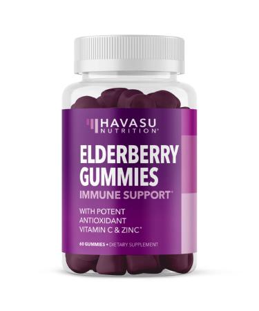 Havasu Nutrition Elderberry Gummies- 60 Gummies - Buy Online on GoSupps.com