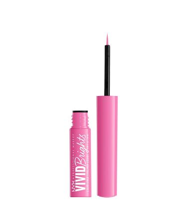 NYX Vivid Brights Liquid Liner - Don't Pink Twice 08 - Smear-Resistant Eyeliner - Buy Online on GoSupps.com