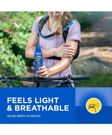 Buy Coppertone Sport Sunscreen Spray SPF 50 - Water Resistant Broad Spectrum Protection | 5.5 Oz - Buy Online on GoSupps.com