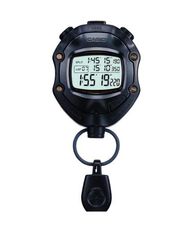 Casio Collection portable stopwatch HS-80TW-1EF 1EF 83.0 x 64.0 x 24.0 mm Black