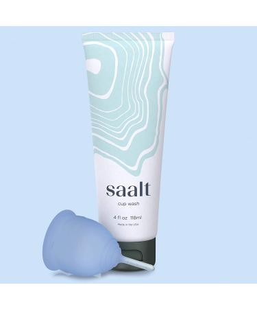 Saalt Menstrual Cup Wash - Premium USA-Made Formula for Silicone Cups (4 oz) - Buy Online on GoSupps.com