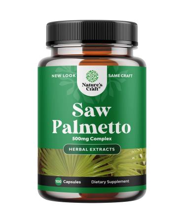 Pure Saw Palmetto Extract Capsules - Enhanced Hair Growth Supplement with Saw Palmetto for Women and Men - Saw Palmetto Capsules with Hair Vitamins for Faster Hair Growth for Men and Women - Buy Online on GoSupps.com