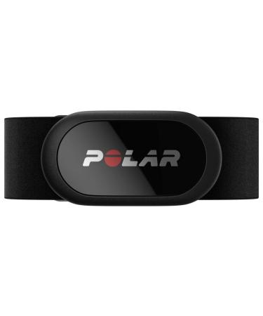 Polar H10 Heart Rate Sensor ANT+ Bluetooth ECG Waterproof Heart Rate Sensor with Chest Strap H10 XS-S Black-Black