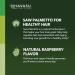 Saw Palmetto Gummies for Hair Growth - Block DHT, Reverse Balding & Thinning - Vegan Supplement for Men and Women - Buy Online on GoSupps.com