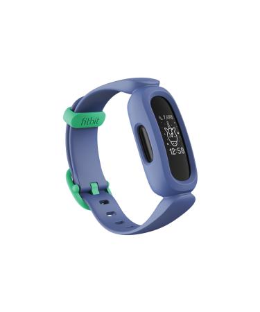 Fitbit Ace 3 Activity Tracker for Kids 6+, Blue Astro Green, One Size