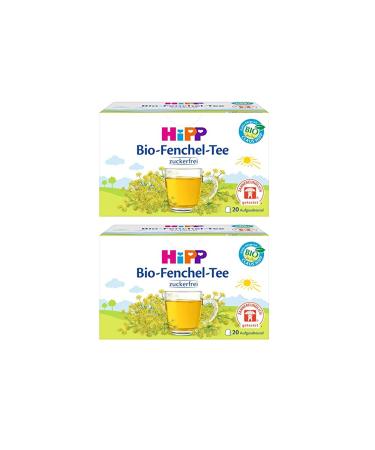Fennel Tea for Babies 30g (20 Teabags x 1.5g). Pack of 2.