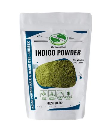 300 Grams INDIGO POWDER For Hair Dye/Color - The Henna Guys 10.5 Ounce (Pack of 1) Indigo Powder