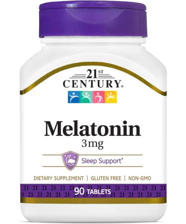 21st Century Melatonin 3 mg 90 Tablets