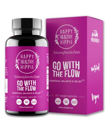 Happy Healthy Hippie Go with The Flow Hormone Balance for Women - 60 Capsules