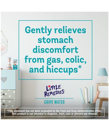 Little Remedies Gripe Water for Newborns - Alcohol-Free, Gluten-Free, 4 Fl Oz - Buy Online on GoSupps.com