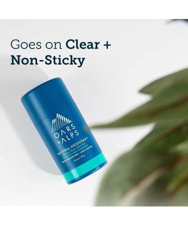 Oars + Alps Aluminum-Free Deodorant for Men and Women - Dermatologist Tested, Sensitive Skin Formula - Travel Size Deep Sea Glacier 2.6 Oz - 1 Pack - Buy Online on GoSupps.com