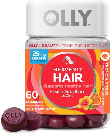 OLLY Heavenly Hair Gummies - 60 Gummies  - Buy Online on GoSupps.com