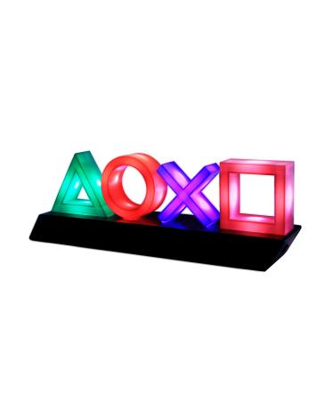 Paladone Playstation Icons Light with 3 light modes - Music-reactive game room lighting 31 x 7 x 11 cm Single