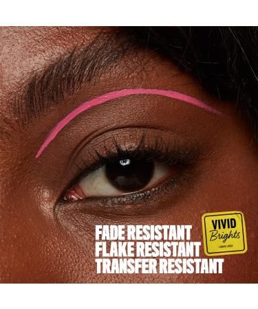 NYX Vivid Brights Liquid Liner - Don't Pink Twice 08 - Smear-Resistant Eyeliner - Buy Online on GoSupps.com