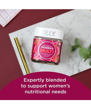 OLLY The Perfect Women's Gummy Multivitamin - 90 Gummies for Optimal Health - Buy Online on GoSupps.com