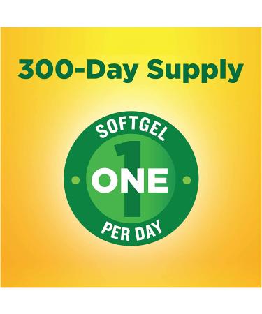 Nature Made Vitamin D3 1000 IU Softgels for Bone, Teeth, Muscle, and Immune Health - 300 Day Supply - Buy Online on GoSupps.com