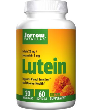 Jarrow Formulas Lutein 20 mg - 60 Softgels