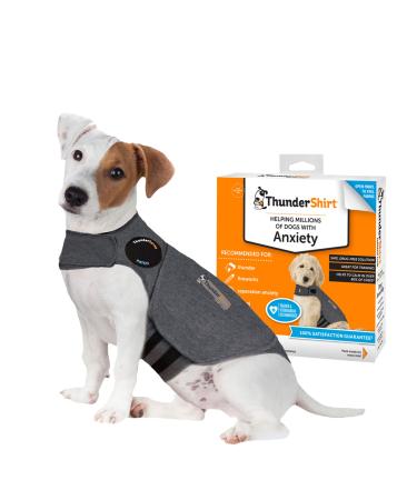 Thundershirt Classic Dog Anxiety Jacket Small Heather Grey