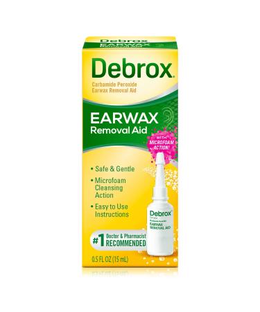 Debrox Earwax Removal Aid 0.5 oz Earwax Removal Drops