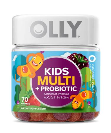 OLLY Kids Probiotic Gummy Multivitamin - 70 Gummies - Buy Online on GoSupps.com