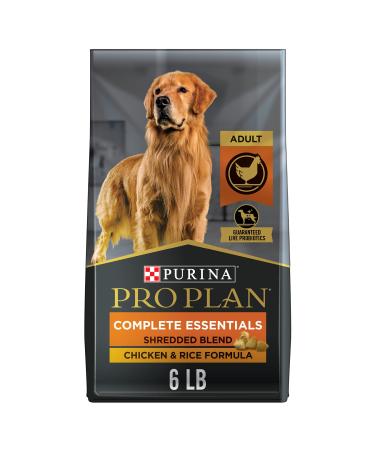 Purina Pro Plan with Probiotics Shredded Blend High Protein Adult Dry Dog Food Chicken & Rice (Packaging May Vary)