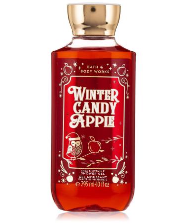 Bath & Body Works Winter Candy Apple 2019 Edition with Shea & Vitamin E Shower Gel 10 fl oz / 295 mL