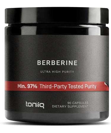 Toniiq Ultra High Strength Berberine HCl from The Himalayas - 90 Capsules - Buy Online on GoSupps.com