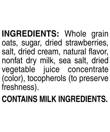 Quaker Instant Oatmeal Strawberries & Cream 44-Pack - 1.05oz Packets - Buy Online on GoSupps.com