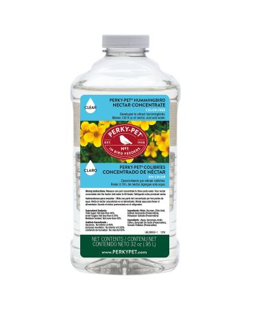 Perky-Pet 238CL Clear Hummingbird Nectar Concentrate 32-Ounce