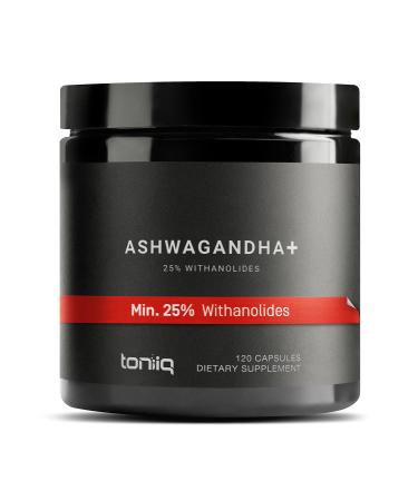 52 000mg 40x Concentrated Extract - 25% Withanolides - Ultra High Strength Ashwagandha Capsules - Wild Harvested in India - Highly Concentrated and Bioavailable Supplement - 120 Veggie Capsules - Buy Online on GoSupps.com