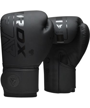RDX boxing gloves muay thai kickboxing sparring Maya hide leather kara boxing gloves men women punching bag punching gloves kickboxing gloves mma martial arts training black adult 8 10 14 16oz black 12oz