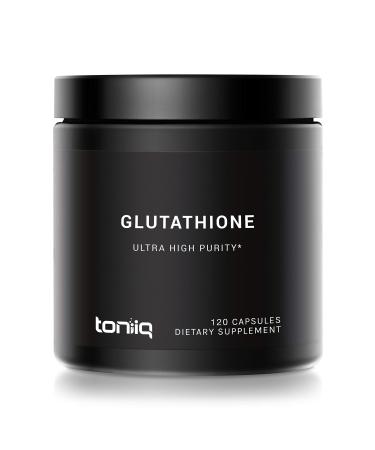 Ultra High Strength Glutathione Capsules - 1000mg Concentrated Formula - 98 Highly Purified and Highly Bioavailable - Non-GMO Fermentation - 120 Capsules Reduced Glutathione Supplement 120 Count (Pack of 1) - Buy Online on GoSupps.com
