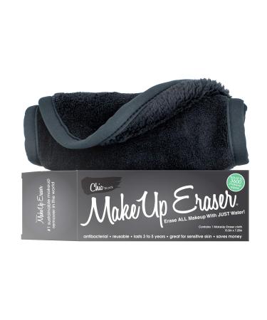 The Original MakeUp Eraser, Erase All Makeup With Just Water, Including Waterproof Mascara, Eyeliner, Foundation, Lipstick, and More Chic Black