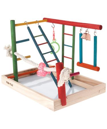 Penn-Plax Bird Life Activity Center – Perfect For Younger or Smaller Birds
