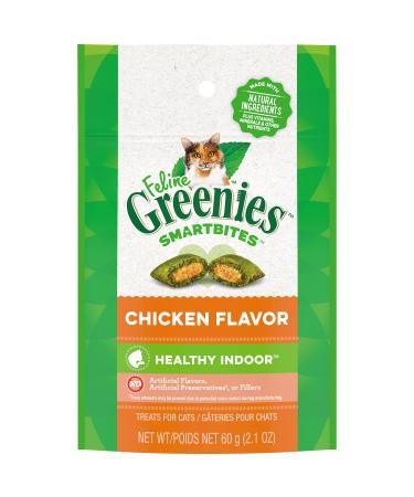 Greenies Feline SMARTBITES Hairball Control Chicken and Tuna Flavors All bag sizes